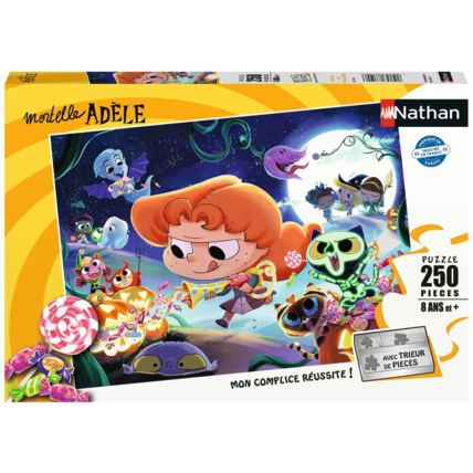 Avis Puzzle Halloween avec Mortelle Adèle - de 8 ans RAVENSBURGER 1
