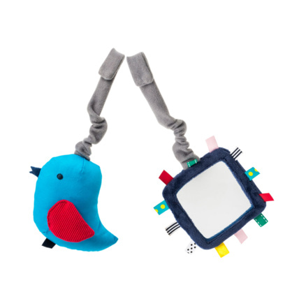 Avis 2 Hochets Oiseau et Miroir Sensibul Oxybul 1