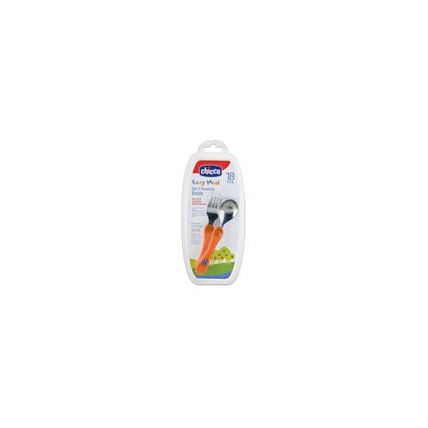 Avis COUVERTS INOX FOURCHETTE-CUILLERE COLORIS ASSORTIS 18M+ Chicco 1
