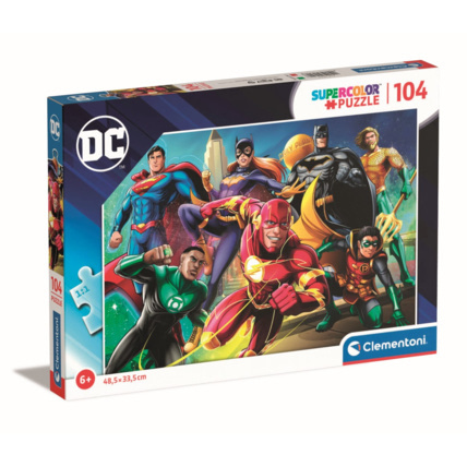 Avis Puzzle Dc Comics Justice League - 104 pièces Clementoni 1