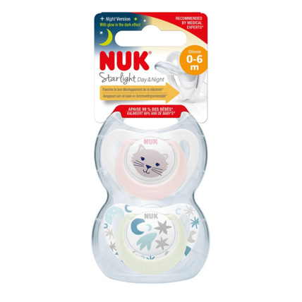 Avis Sucettes physiologiques Starlight NUK 4