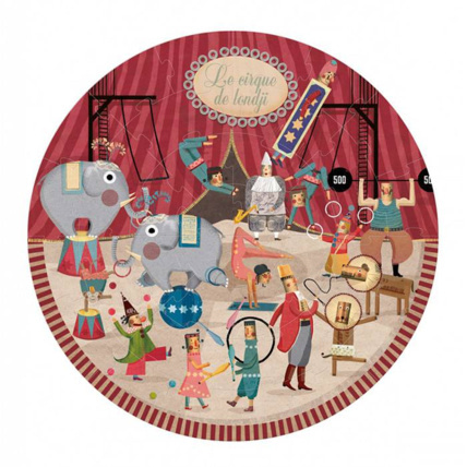 Avis Puzzle rond Circus Londji 1