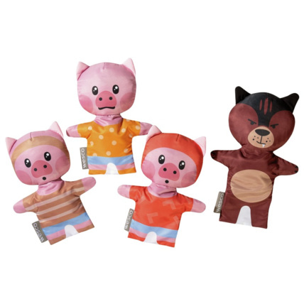 Avis Marionnettes conte les trois petits cochons Wesco 1