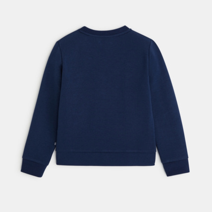 Avis Sweat-shirt à message "sea protect" bleu garçon OKAIDI 4