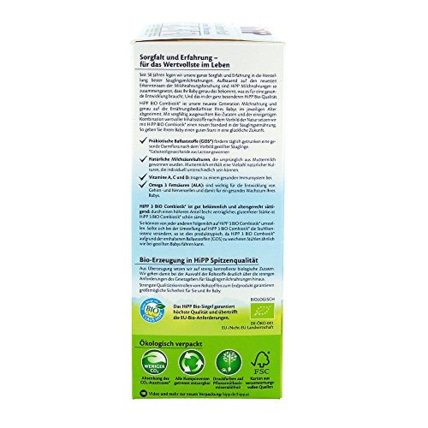 Avis Lait Combiotic Organic 3ème âge - lait de suite HIPP 3