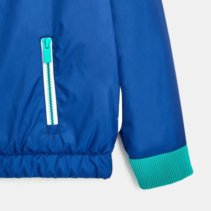Avis Blouson matelassé réversible bleu garçon OKAIDI 4