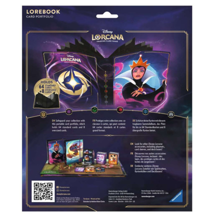 Avis Disney Lorcana Sets 1-4: Portfolio Reine - de 8 ans RAVENSBURGER 2