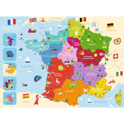 Avis Puzzle Carte de France - de 8 ans RAVENSBURGER 2