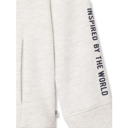 Avis Sweat-shirt à capuche blanc garçon OKAIDI 3