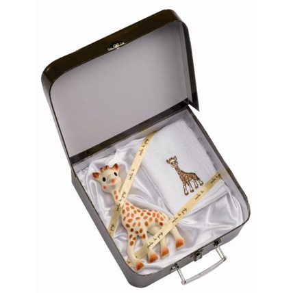 Avis Valisette cadeau Sophie la Girafe + carré éponge VULLI 1