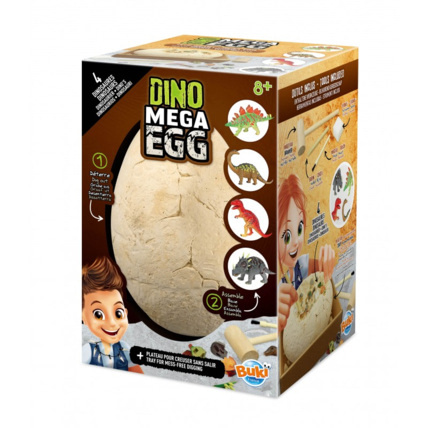 Avis Dino mega egg Buki France 1