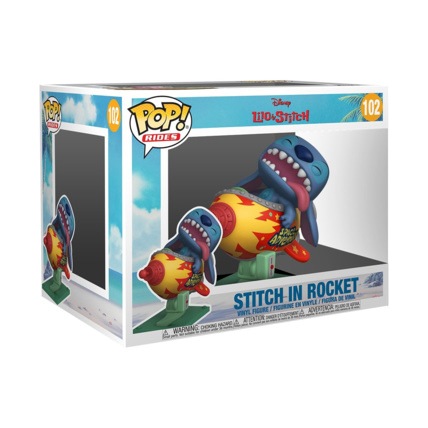 Avis Figurine Stich sur la rocket Lilo & Stich Pop FUNKO 1
