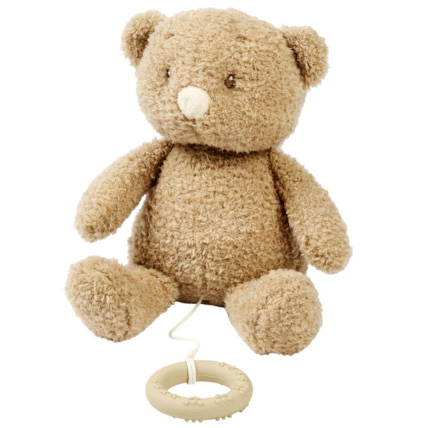 Avis Peluche musicale ours Teddy Bouclette NATTOU 1