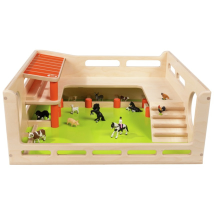 Avis La ferme coffre et 12 animaux Wesco 1