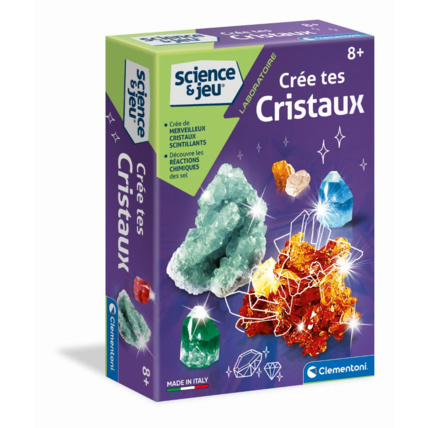 Avis Crée tes cristaux Clementoni 1