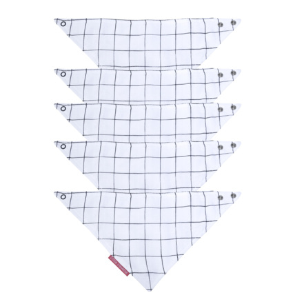 Avis Lot de 5 bavoirs bandana little crevette 1
