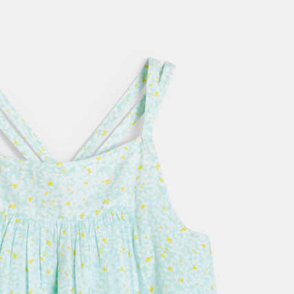 Avis Robe à bretelles verte fille OKAIDI 3