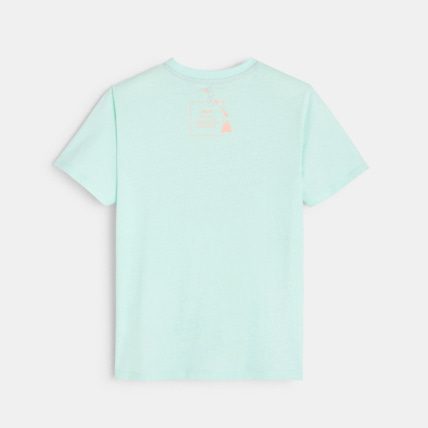 Avis T-shirt over size motif surf bleu garçon OKAIDI 3