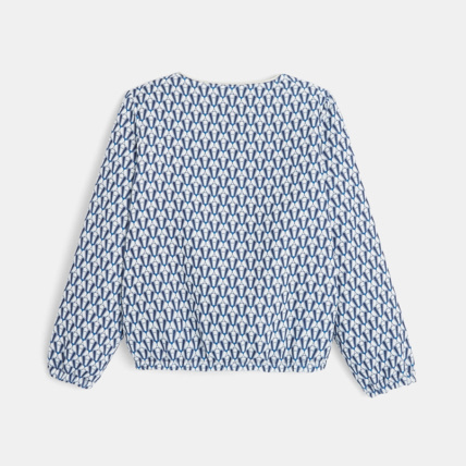 Avis Veste réversible zippée bleu fille OKAIDI 4