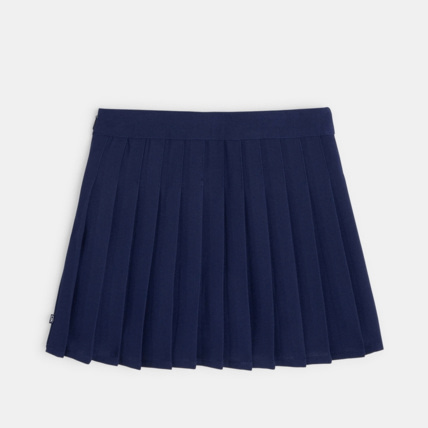 Avis Jupe courte plissée à pont bleue fille OKAIDI 3