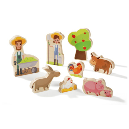 Avis Figurines en bois la ferme Wesco 1