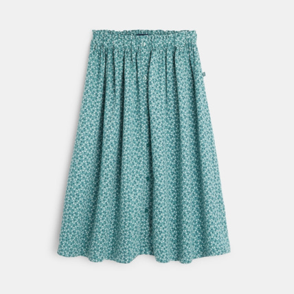 Avis Jupe longue évasée verte fille OKAIDI 1