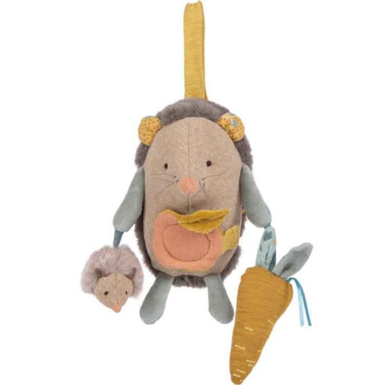 Avis Hérisson d'activités à suspendre Trois petits lapins moulin Roty 1