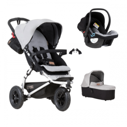 Avis Poussette Swift + nacelle Plus + coque auto Protect Mountain Buggy 1