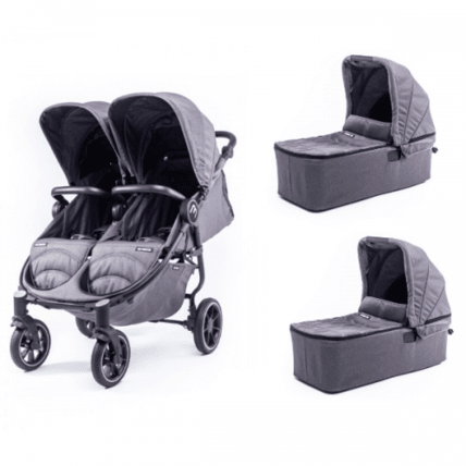 Avis Poussette double Easy Twin 4 + 2 Nacelles BABY MONSTERS 1