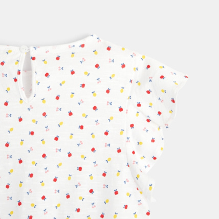 Avis T-shirt imprimé fruits multicolores fille OKAIDI 3