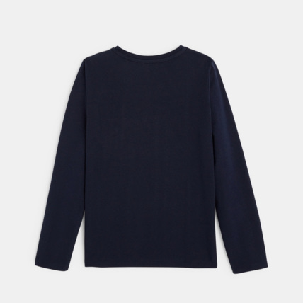 Avis T-shirt sequins magiques Wild bleu garçon OKAIDI 3