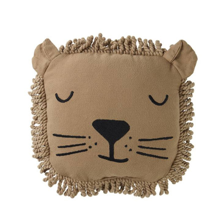 Avis Coussin brodé coton bio Lion NOBODINOZ 1