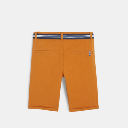 Bermuda en toile ceinture beige garcon OKAIDI Comparateur Avis Prix