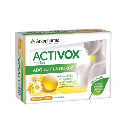 Avis Boite de 24 pastilles sans sucre Activox ARKOPHARMA 1