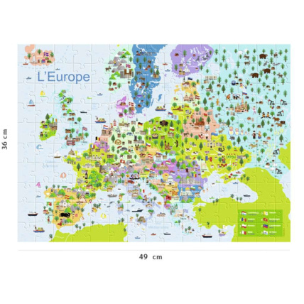 Avis Puzzle Carte d'Europe - de 7 ans RAVENSBURGER 3