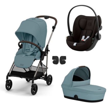 Avis Poussette Trio Melio 4 + Siège auto Cloud g i-Size + Nacelle CYBEX 2
