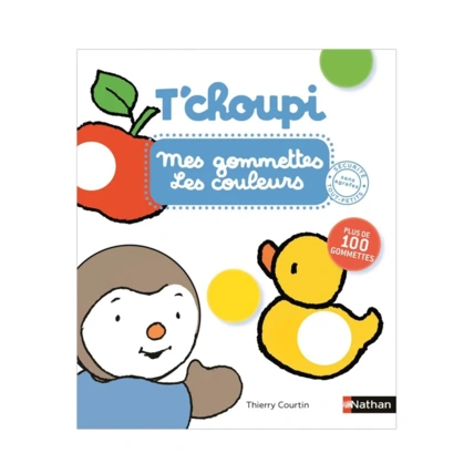 Avis Livre T'choupi Mes gommettes les couleurs NATHAN 1
