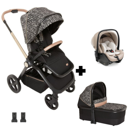 Avis Poussette Trio Mysa Dew Re Lux + Siège auto First Seat recline i-Size + Nacelle Chicco 1
