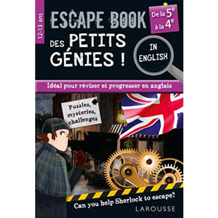 Avis Escape book des petits génies in english de la 5e à la 4e LAROUSSE 1