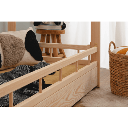 Avis Lit cabane H avec barrière pleine Mon Lit Cabane 3