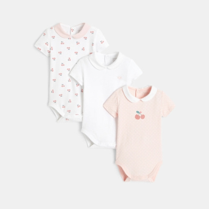 Avis Body petit col cerises (lot de 3) OBAÏBI 1