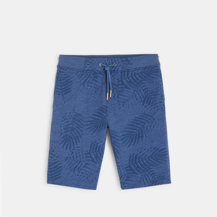 Avis Bermuda en molleton bleu garçon OKAIDI 1