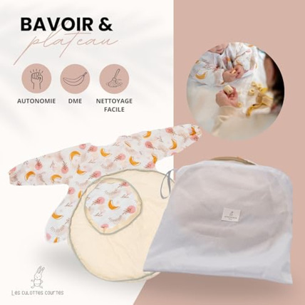 Avis Kit bavoir et plateau Les Culottes Courtes 2