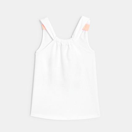 Avis Débardeur à motifs imprimés blanc fille OKAIDI 4