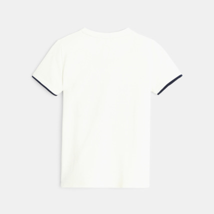 Avis T-shirt "Give the best" blanc garçon OKAIDI 3