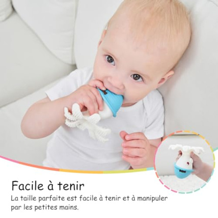 Avis Jouet de dentition Octopus Teether Mombella 6