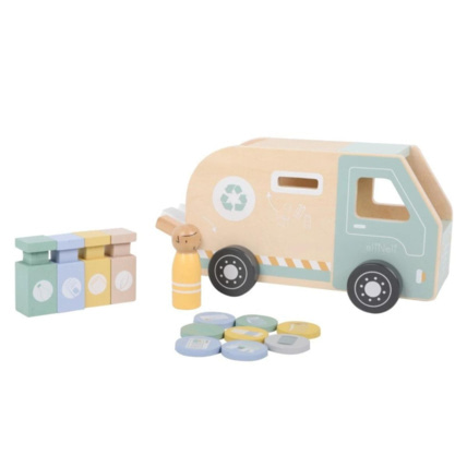 Avis Camion poubelle en bois elineli 1