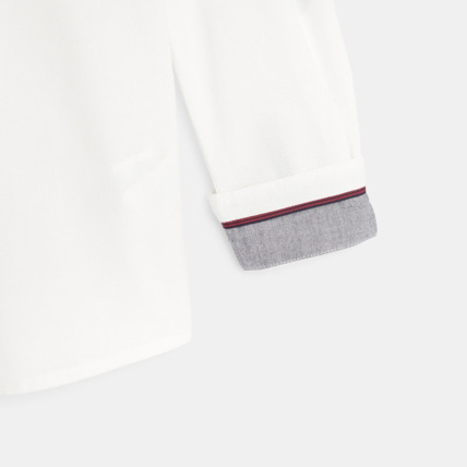 Avis Chemise chic à col américain blanche garçon OKAIDI 3