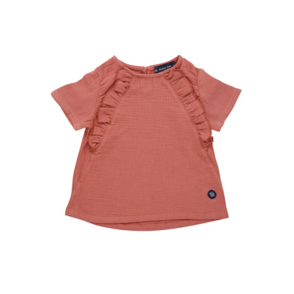 Avis T-shirt volant Kids - coton - Sanguine ARMOR-LUX 1