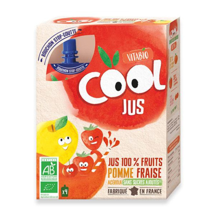 Avis Cool Jus - Pomme de France Fraise Acérola Babybio 1